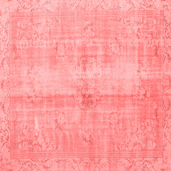Machine Washable Persian Red Traditional Rug, wshtr3829red