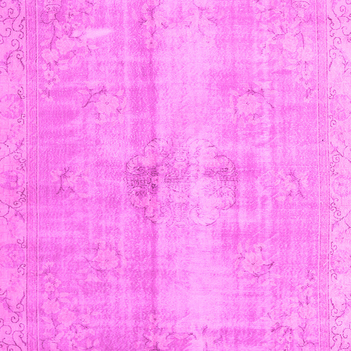 Machine Washable Persian Pink Traditional Rug, wshtr3829pnk