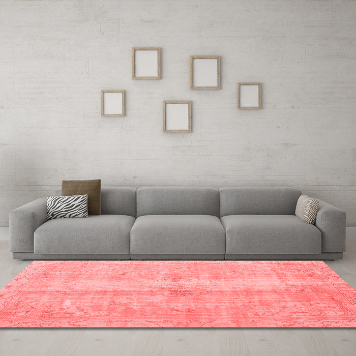 Traditional Red Washable Rugs
