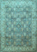 Persian Light Blue Traditional Rug, tr382lblu