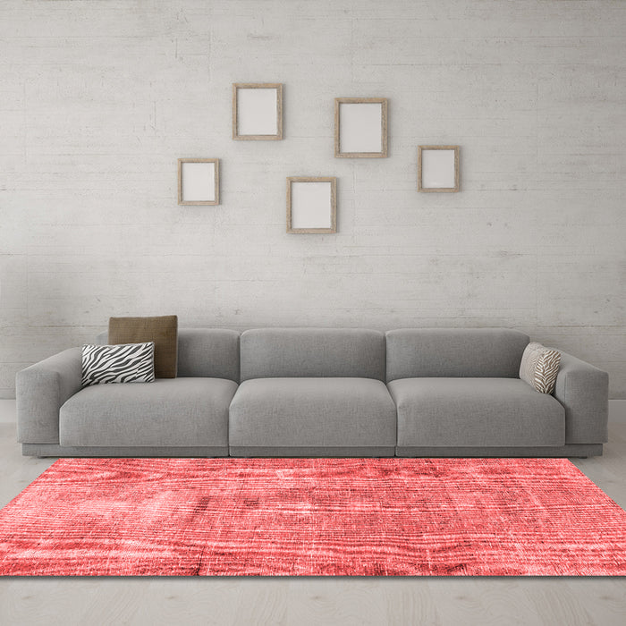 Traditional Red Washable Rugs