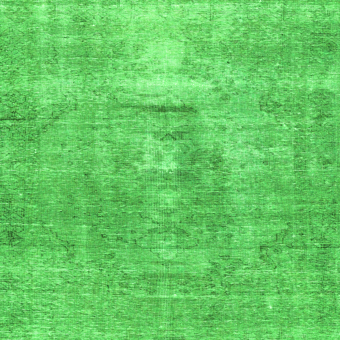 Serging Thickness of Persian Green Traditional Rug, tr3830grn