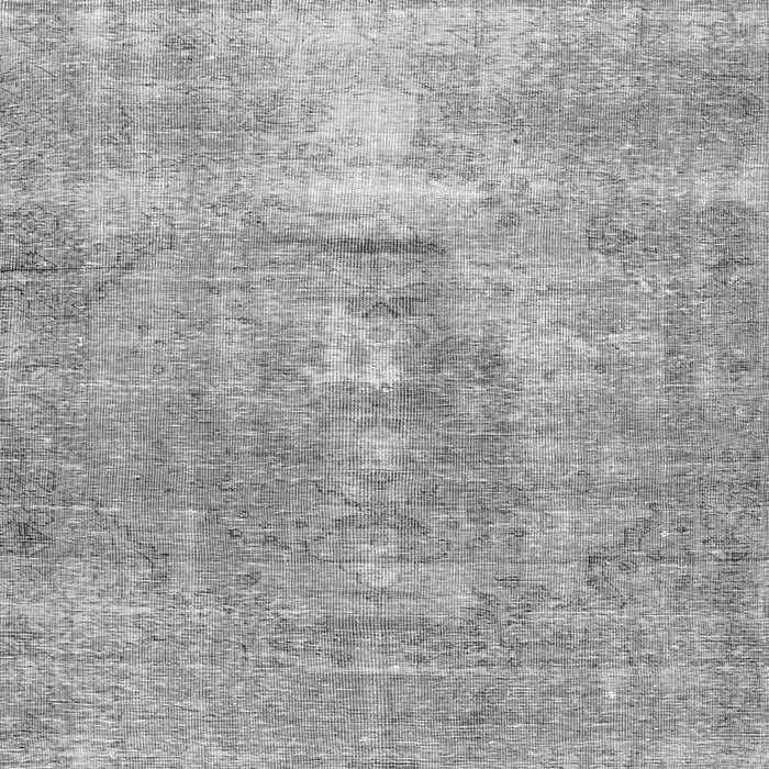 Round Machine Washable Persian Gray Traditional Rug, wshtr3830gry