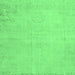 Square Persian Emerald Green Traditional Rug, tr3831emgrn