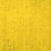 Square Persian Yellow Traditional Rug, tr3831yw