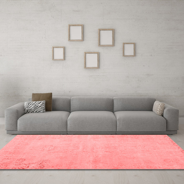 Traditional Red Washable Rugs