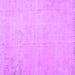 Square Persian Purple Traditional Rug, tr3831pur
