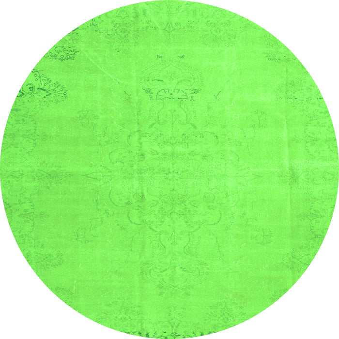 Machine Washable Persian Green Traditional Area Rugs, wshtr3831grn