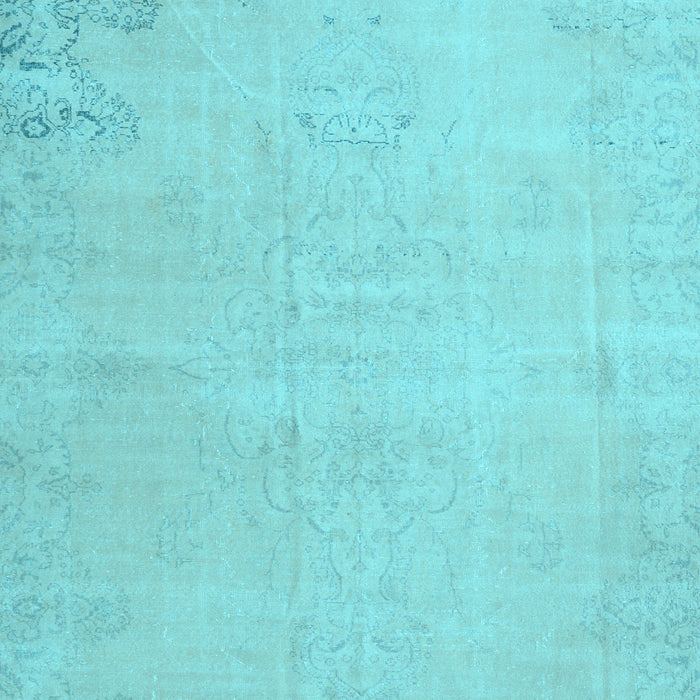 Machine Washable Persian Light Blue Traditional Rug, wshtr3831lblu
