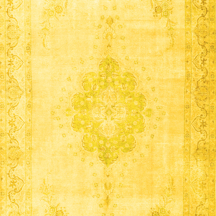 Persian Yellow Traditional Rug, tr3832yw