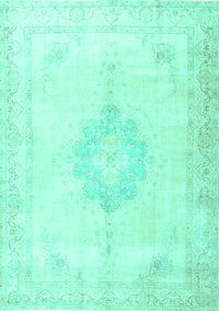 Persian Turquoise Traditional Rug, tr3832turq