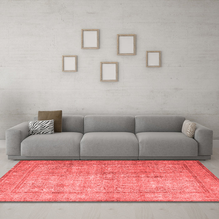 Traditional Red Washable Rugs