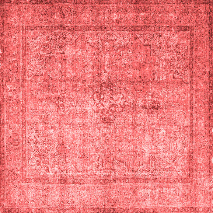 Machine Washable Persian Red Traditional Rug, wshtr3833red