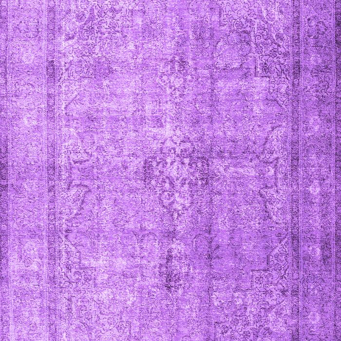 Machine Washable Persian Purple Traditional Area Rugs, wshtr3833pur