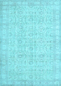 Persian Light Blue Traditional Rug, tr3834lblu