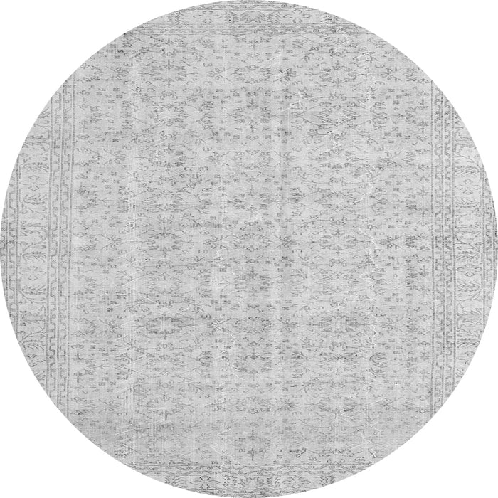 Machine Washable Persian Gray Traditional Rug, wshtr3834gry