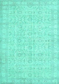 Persian Turquoise Traditional Rug, tr3834turq