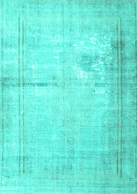 Persian Turquoise Traditional Rug, tr3835turq