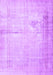 Machine Washable Persian Purple Traditional Area Rugs, wshtr3835pur