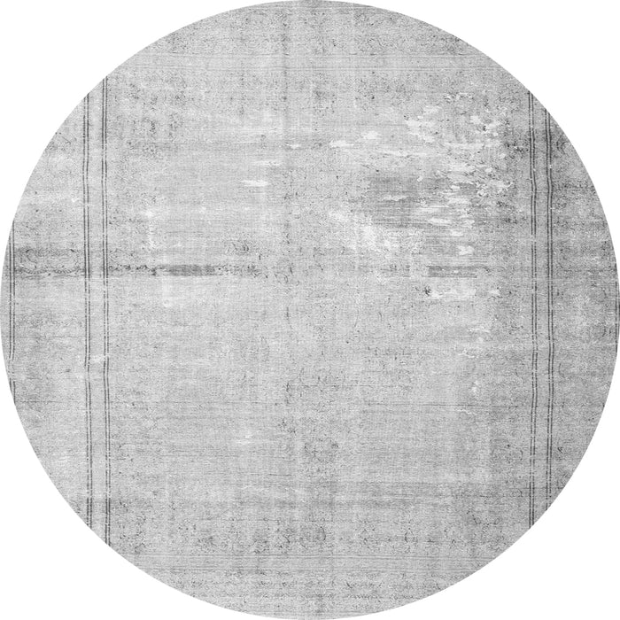 Machine Washable Persian Gray Traditional Rug, wshtr3835gry