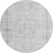 Square Persian Gray Traditional Rug, tr3836gry