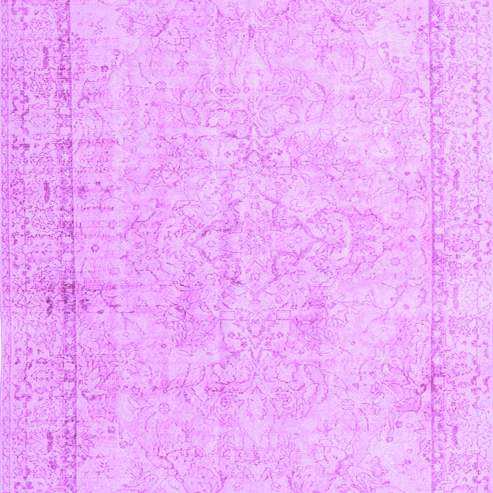 Machine Washable Persian Purple Traditional Area Rugs, wshtr3836pur