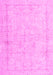 Machine Washable Persian Pink Traditional Rug, wshtr3836pnk