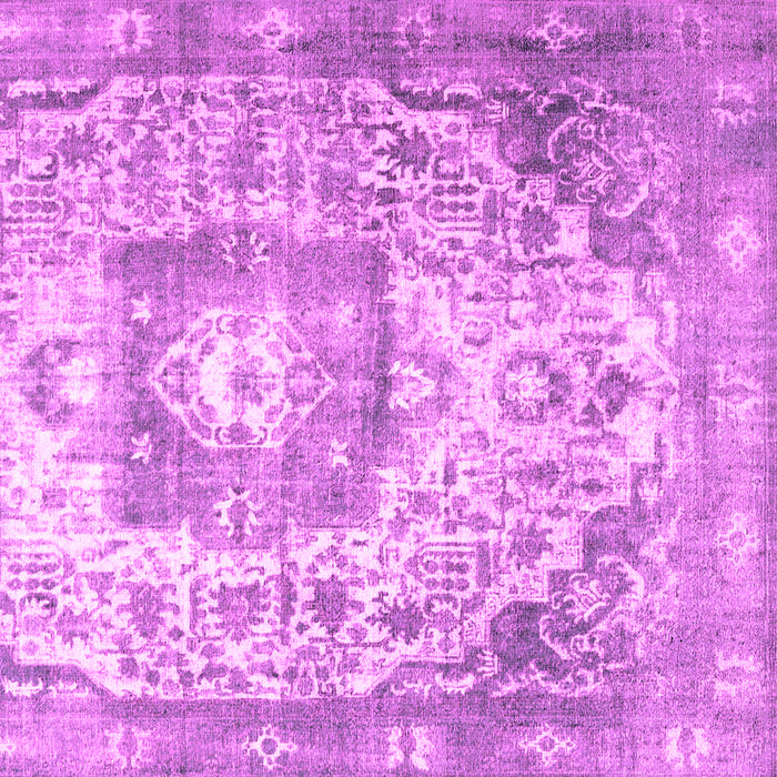 Square Medallion Pink Traditional Rug, tr3837pnk