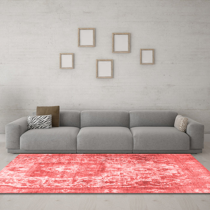Traditional Red Washable Rugs