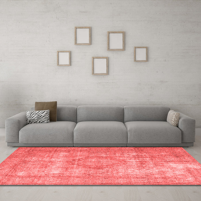 Traditional Red Washable Rugs