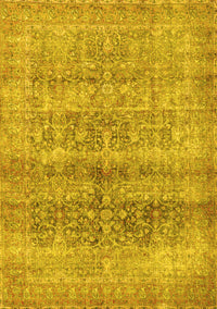 Persian Yellow Traditional Rug, tr3839yw