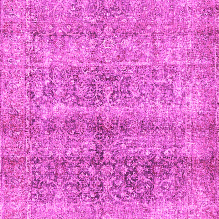 Machine Washable Persian Pink Traditional Rug, wshtr3839pnk