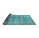 Sideview of Persian Light Blue Traditional Rug, tr3839lblu