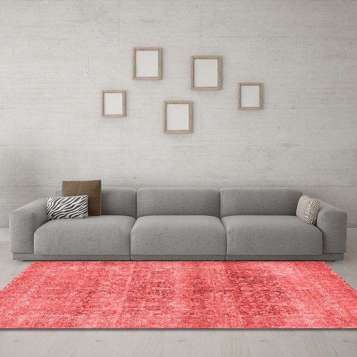 Traditional Red Washable Rugs