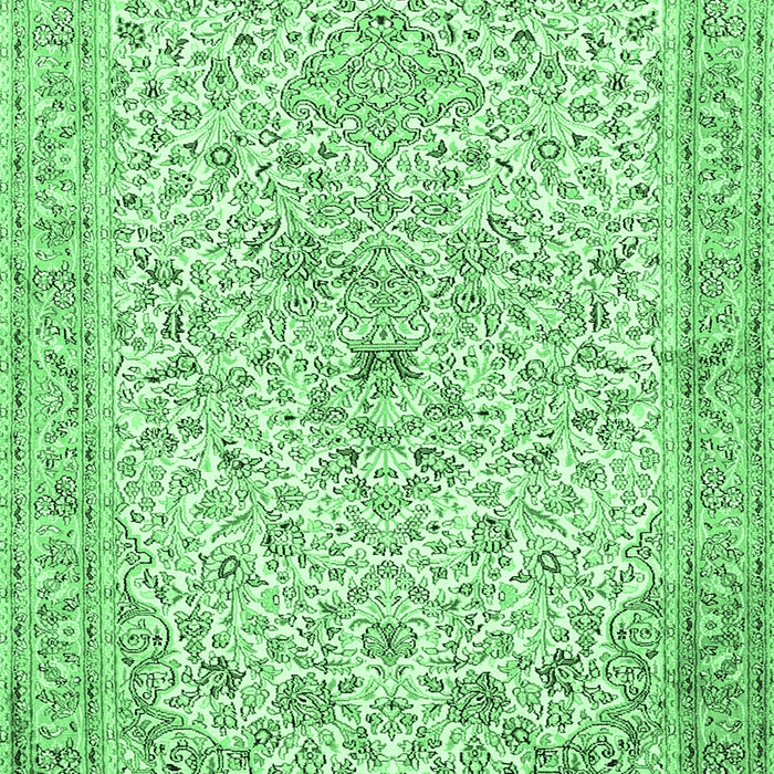 Persian Emerald Green Traditional Rug, tr383emgrn