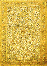 Persian Yellow Traditional Rug, tr383yw