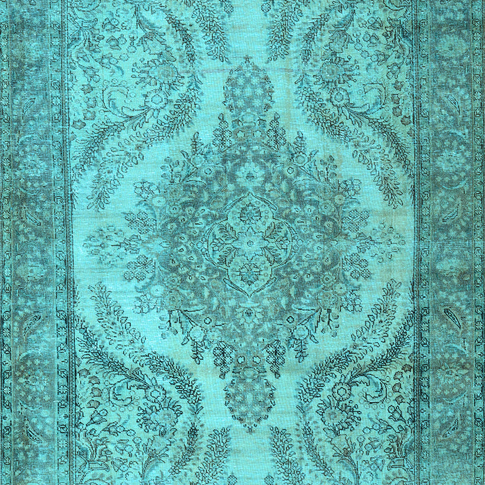 Machine Washable Persian Light Blue Traditional Rug, wshtr3840lblu