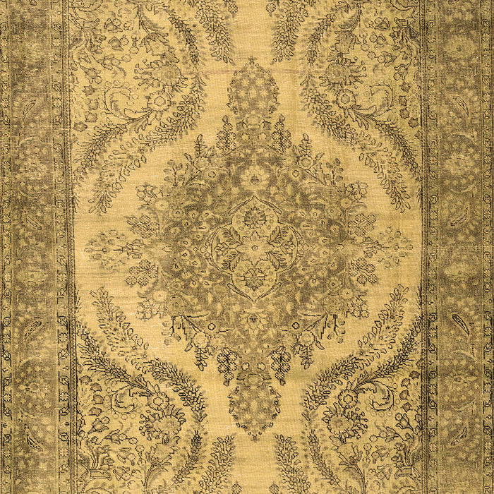 Machine Washable Persian Brown Traditional Rug, wshtr3840brn