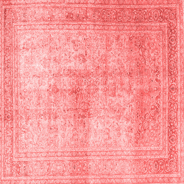 Machine Washable Persian Red Traditional Rug, wshtr3841red