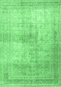 Persian Emerald Green Traditional Rug, tr3841emgrn