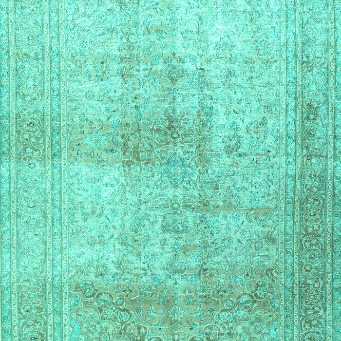 Persian Turquoise Traditional Rug, tr3841turq