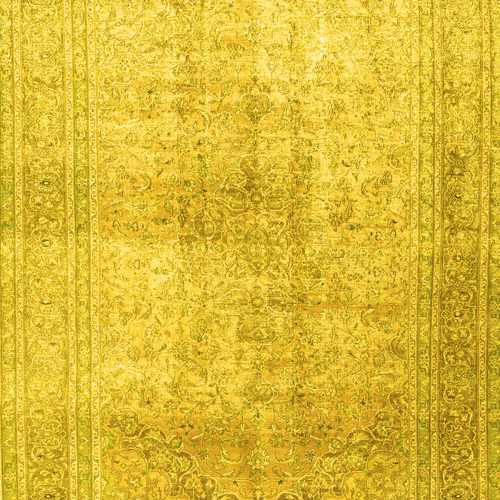 Persian Yellow Traditional Rug, tr3841yw