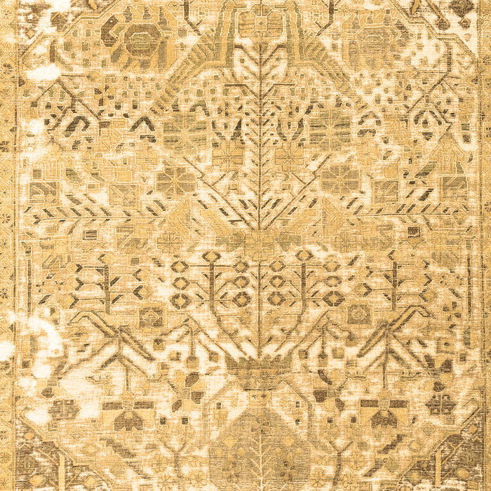 Machine Washable Persian Brown Traditional Rug, wshtr3842brn