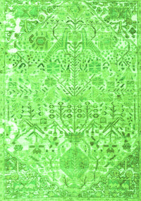 Persian Green Traditional Rug, tr3842grn