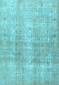 Persian Light Blue Traditional Rug, tr3843lblu