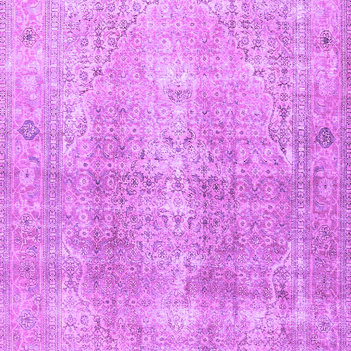 Machine Washable Persian Purple Traditional Area Rugs, wshtr3843pur