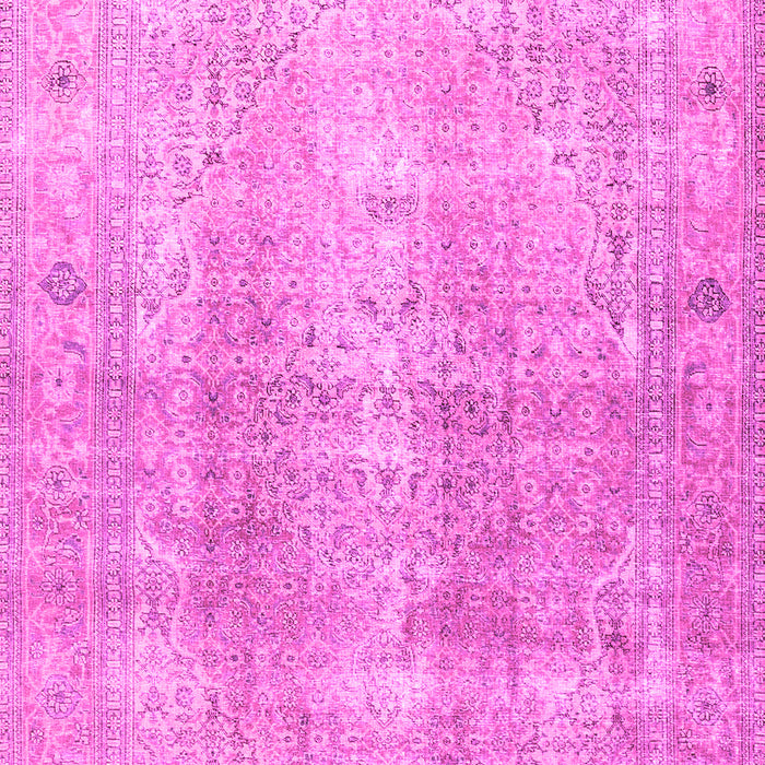 Machine Washable Persian Pink Traditional Rug, wshtr3843pnk
