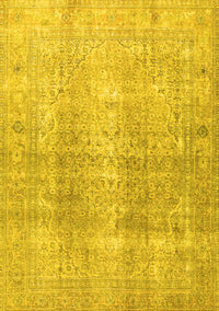 Persian Yellow Traditional Rug, tr3843yw