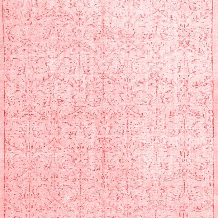 Machine Washable Persian Red Traditional Rug, wshtr3844red