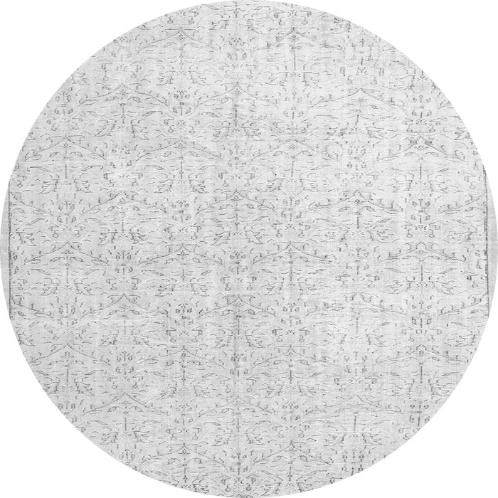 Machine Washable Persian Gray Traditional Rug, wshtr3844gry